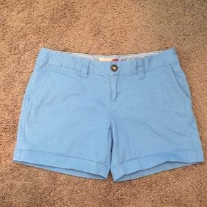 Blue shorts